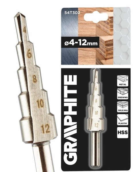 Wiertło sopniowe do metalu Graphite.jpg